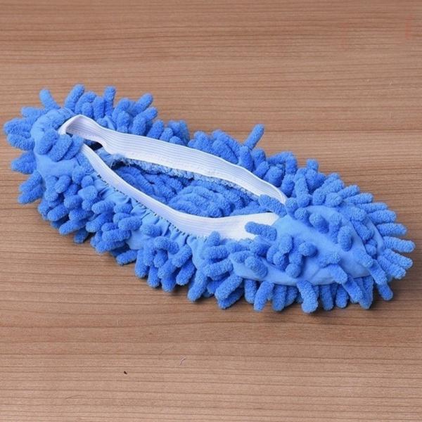 2-Pair: Multifunctional Mop Slipper Floor Polishing Cover Cleaner