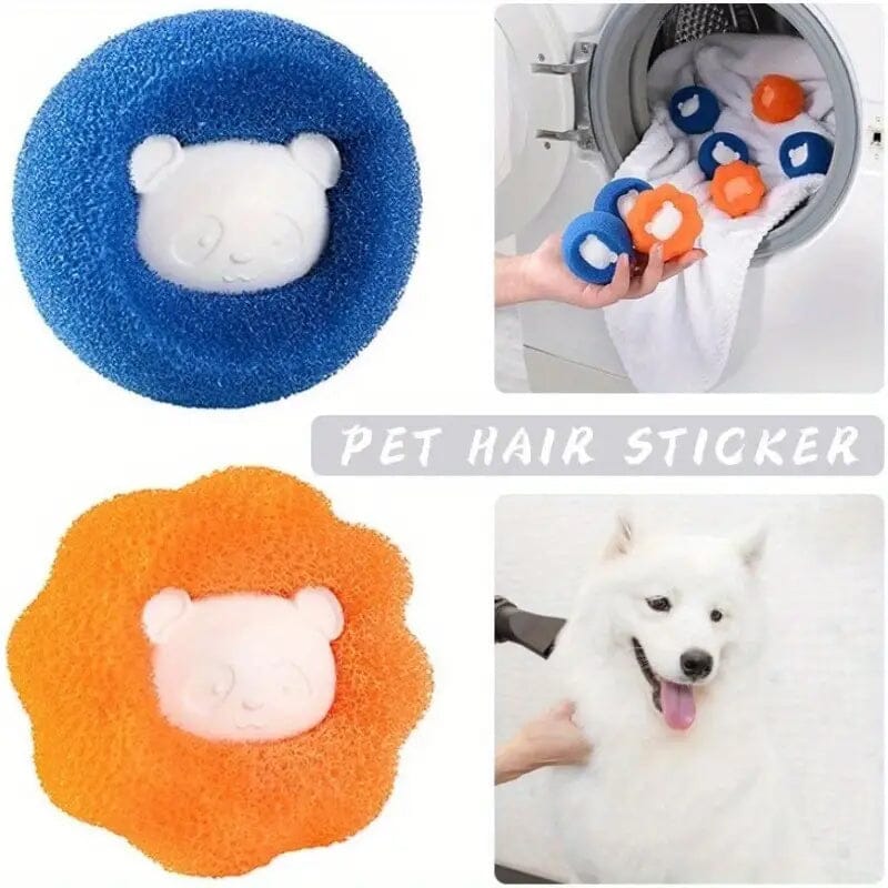 4-Pack: Reusable Laundry Lint Remover Balls