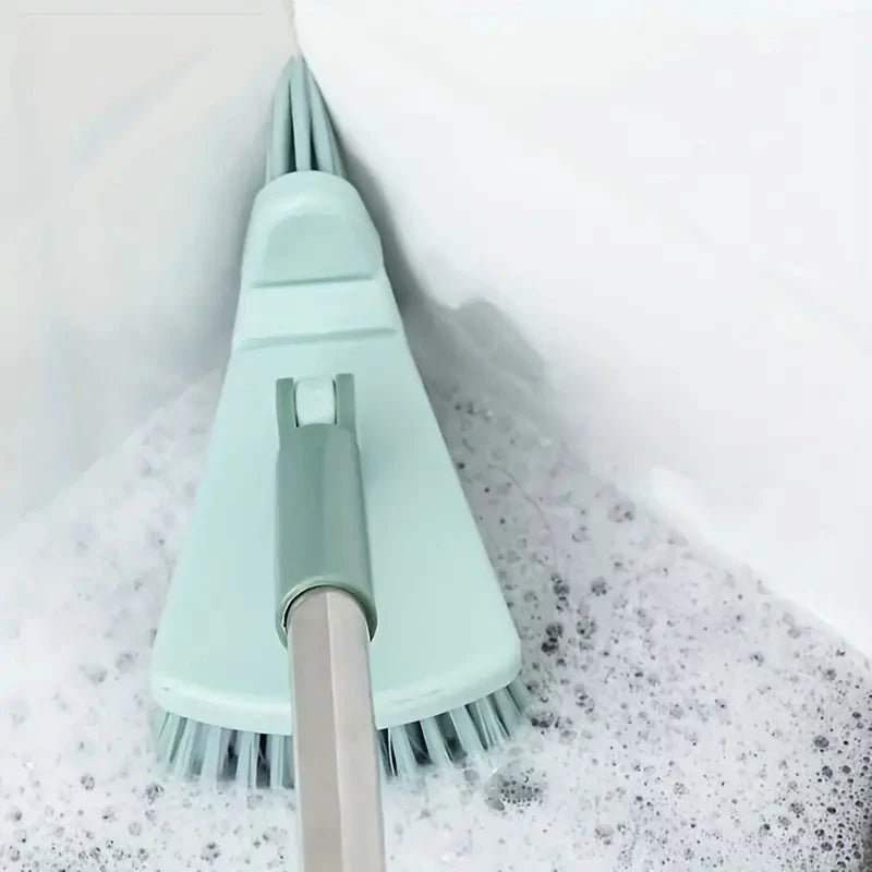 Floor Scrub Brush Long Handle Detachable Stiff Bristles