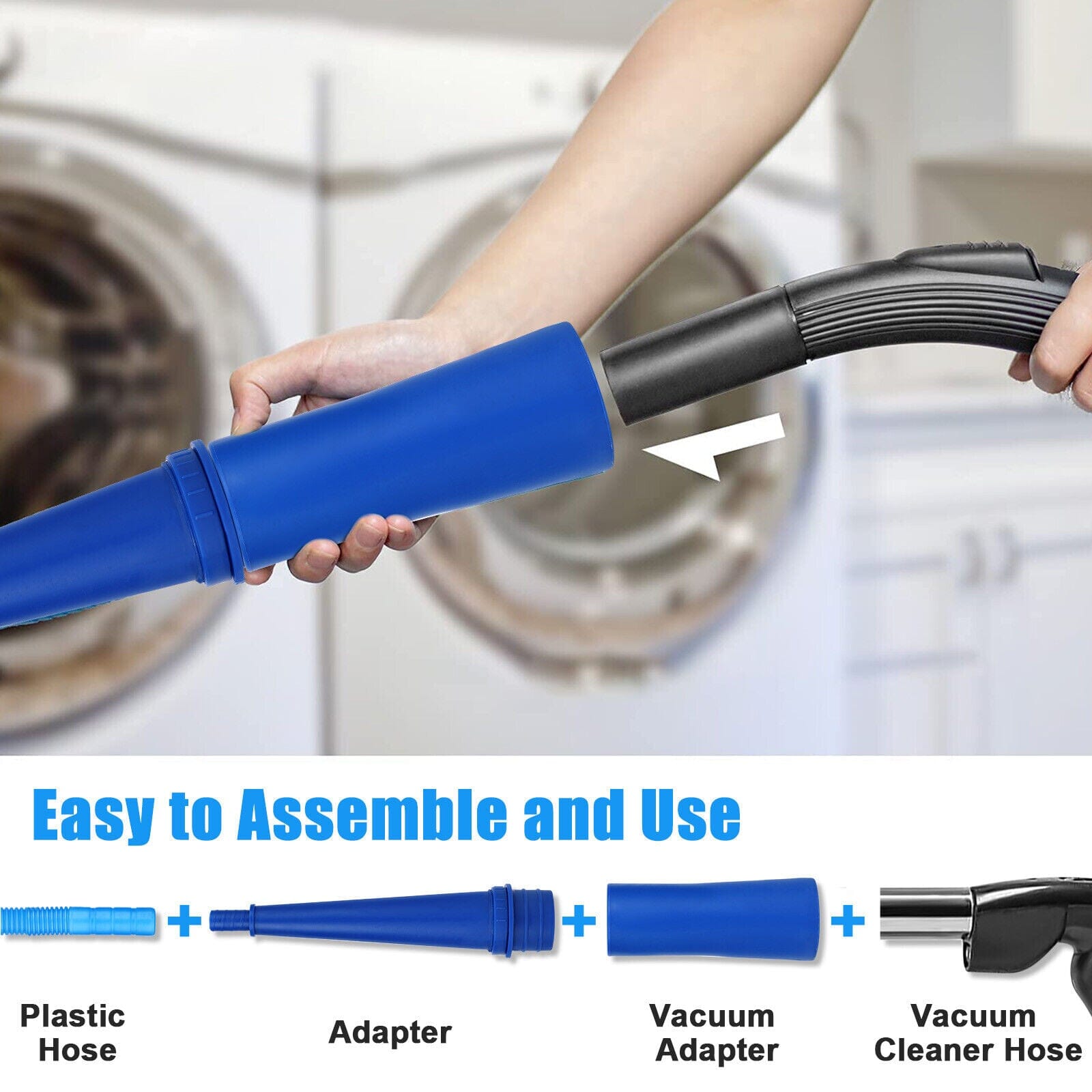 Lint Remover Brush Dryer Vent Trap Cleaner Kits Cleaning Refrigerator Pipe Hose