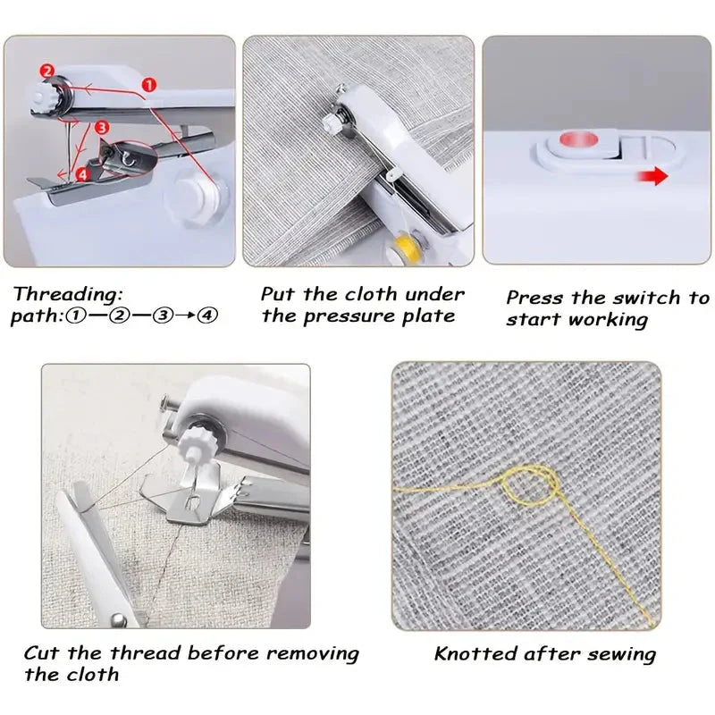 Portable Sewing Machine Quick Handheld Stitch Tool